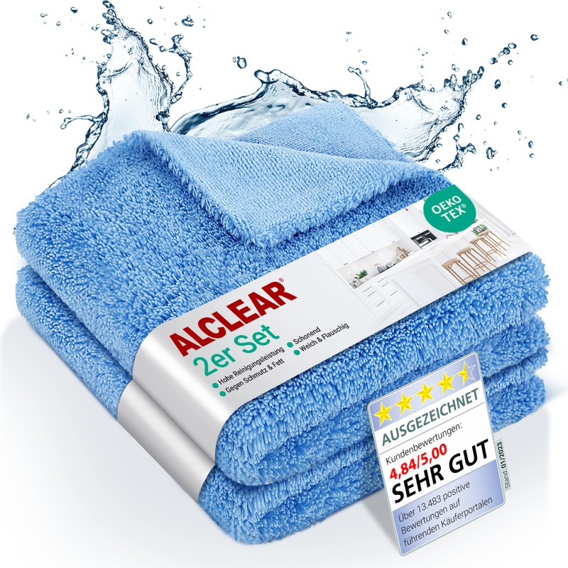 Alclear Microfiber Kitchen Towel, Tea towel