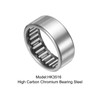 sourcing map HK3516 Needle Roller Bearings Open End, 35x42x16mm Chrome