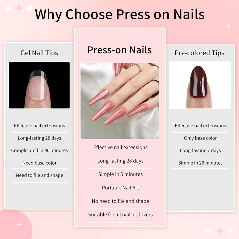 Red Cat Eyes Press On Nails,12 Sizes - 24 Pcs