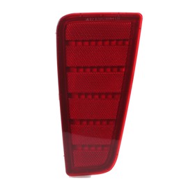 Hihaha Rear Reflector for Toyota Yaris 2012-2014 with Sport Bumper/Rear Left Bumper Reflector Side Marker Light/Heavy Duty ABS/1 Piece Red