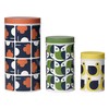 Orla Kiely Animals Tin Canisters | Set of 3