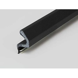 3 Pieces Replacement Door Seal for Kerfed Millwork Doors Black Q-LON Weatherstrip (3 Pieces 85" Long Each)