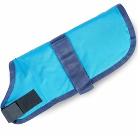 Jeffers Breathe Comfort Ripstop Dog Blanket, Teal/Navy Blue, 18" Medium - Waterproof, Windproof, Breathable, Durable - Ideal for Outdoor, Indoor, Travel, Machine Washable Insulation