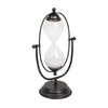 Creative Co-Op Decorative Metal & Glass Thirty Minute Hourglass