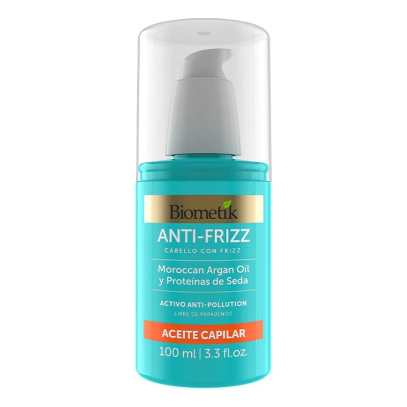Biometik Kit Antifrizz 3 En 1 Shampoo+acondicionador+aceite