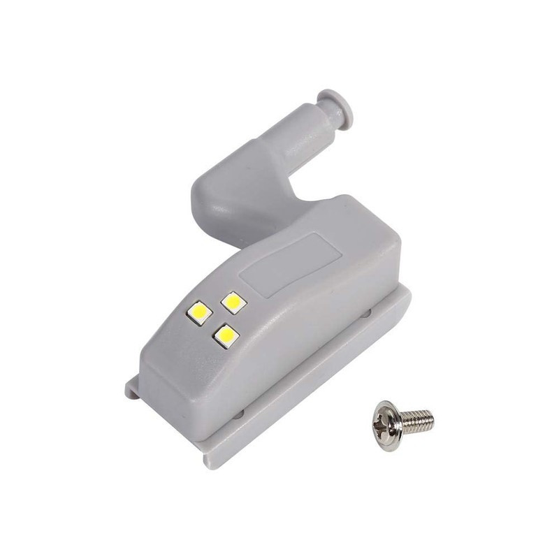 10Pcs Universal Cabinet Cupboard Wardrobe LED Hinge Light for Home