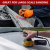 Shineboc 12Pcs 6 Inch Hook and Loop Sanding Sponge Discs