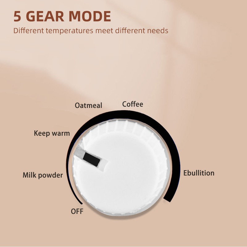 Foldable Kettle 0.6L Travel Silicone Stainless Steel Base Camping Kettle