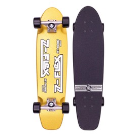 Z-Flex Cruiser Metal Flake 29 Crusier Skateboard, Unisex Adult, Unisex_Adult, ZFX-COM-0099, Gold (Gold), 29 in