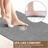 Extra Large Non Slip Shower Mat: 47.2x31.5 inch Loofah Shower
