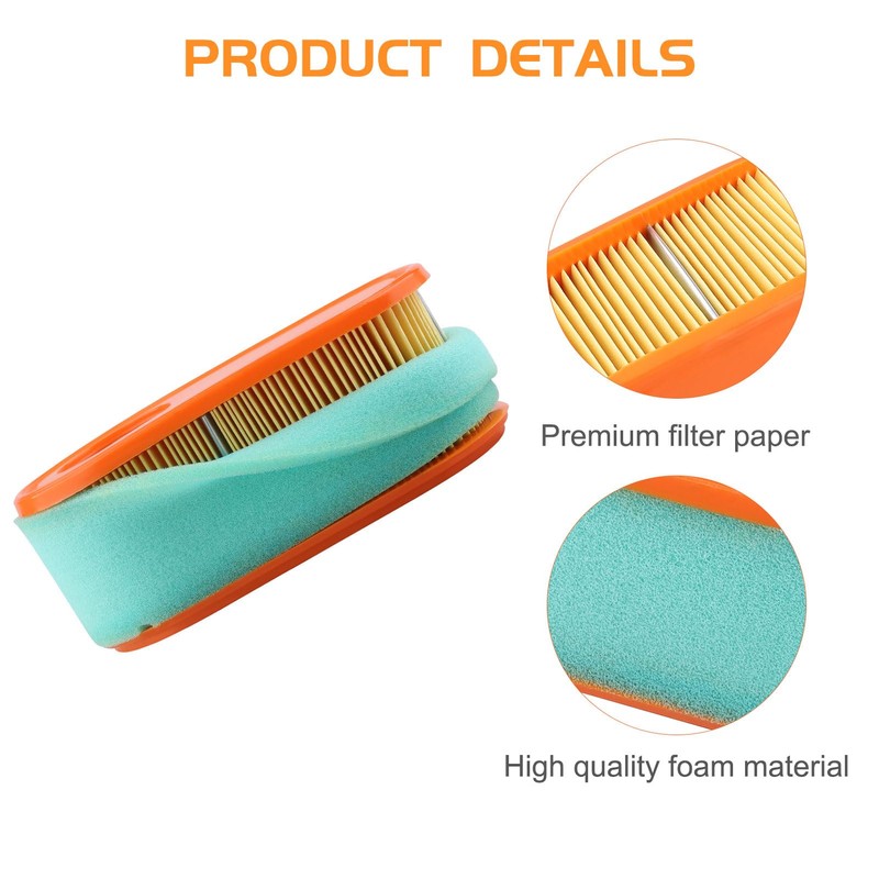 SOLLON Air Filter for Briggs & Stratton 795066 796254 790388