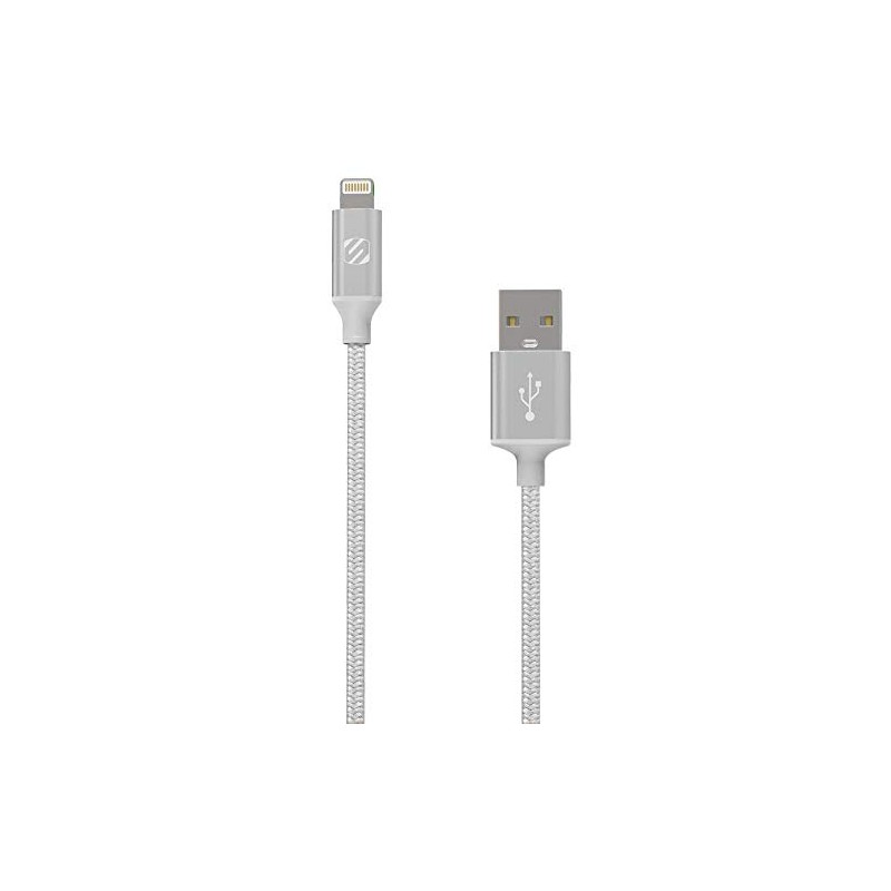 Scosche Braided 1.2M USC to Lightning Charge & Sync Cable