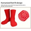 Self-heating Sock Foot Warming Heated Socks Comfortable Footwear, Red