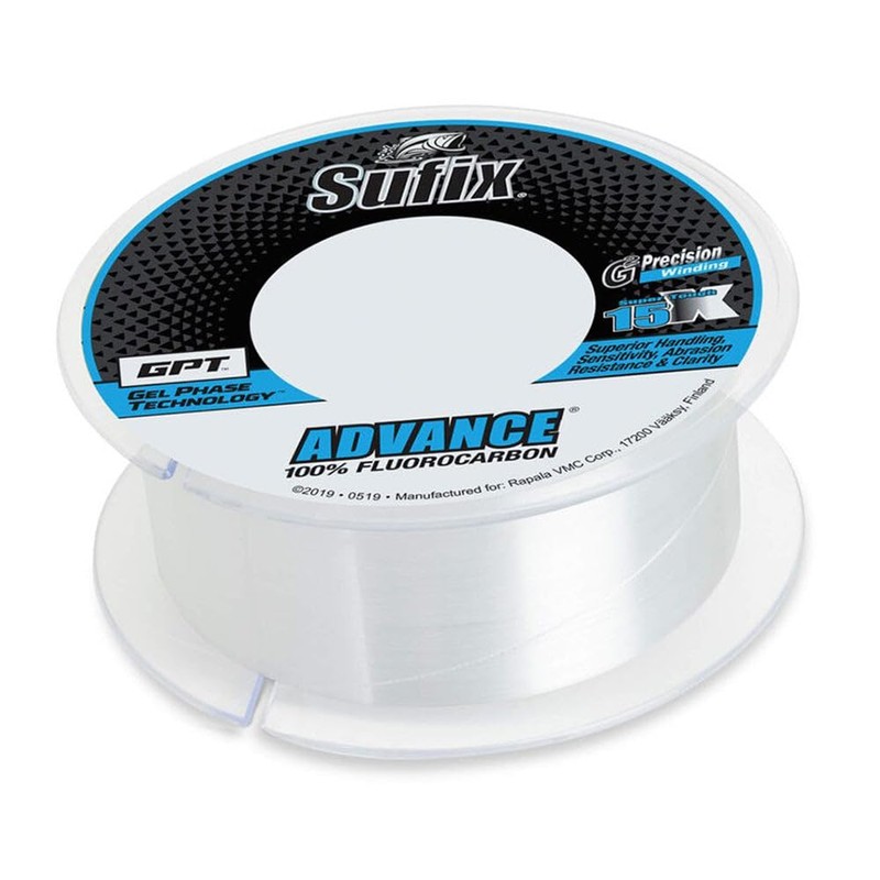 Sufix Advance Fluorocarbon Fishing Line White 0.260 mm - 91