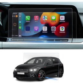 BSTW Compatible with 2020-2024 VW Golf MK8 GTI GTD GTE Navigation Protective Film VW Golf 8 10 Inch Nano Screen Protector 6H Scratch-Resistant Golf 8 2024 Accessories [Pack of 2]