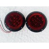 GCD (2)- 4" TJ YJ CJ MJ Wrangler RUBICON RED