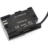 Uonecn DR-E6 Dummy Battery to D-Tap Power Cable for Canon