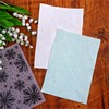 DIYology Winter Snowflakes Background Embossing Folders for Card Making Christmas