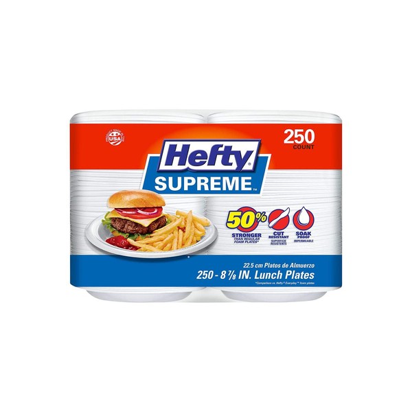 Hefty Supreme Plates (250 ct.)