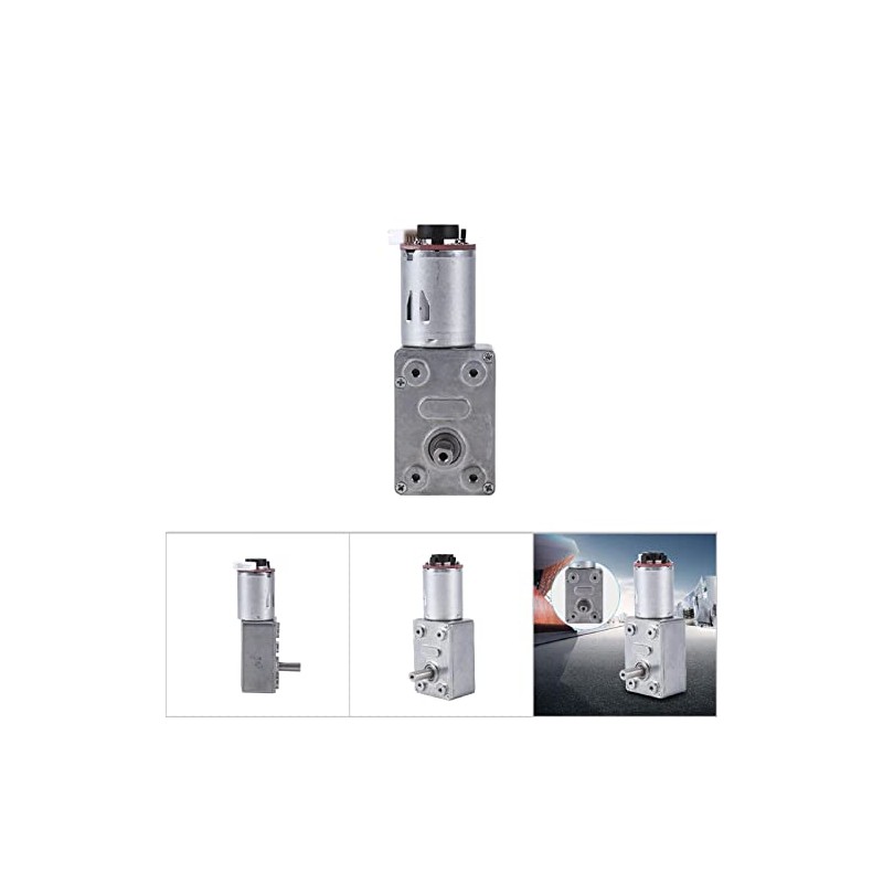 FTVOGUE Motor Reductor de DC 12V Encoder de Motor de
