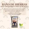 Baño de Hierbas Postparto Bolsa de Hierbas para baño 100%