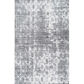 nuLOOM Misty Shades Deedra Area Rug, 5' x 8' Oval, Grey