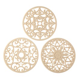 Colinda Silicone Trivet for Hot Dishes, Hot Pot and Pads - Protect Countertop from Hot Pot and Pans Coming Out from the Oven or Stove - Non-Slip & Heat Resistant,Green,Set of 3