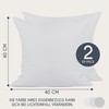 Cushion Cover 40 x 40 cm Renforcé Cotton (Set of