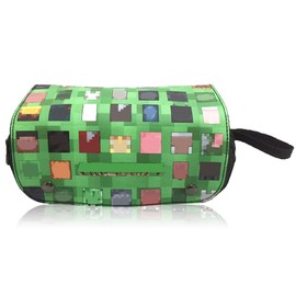 YCVBCY Anime Pencil Case, Double Zip Kids Large Capacity Pen Bag, c, Cartoon