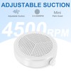 Mini Nail Dust Collector, Adjustable Suction, Powerful Nail Vacuum Dust