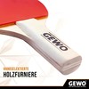 GEWO Mini Bat - Small Fun Table Tennis Bat with