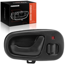 A-Premium Front Right Passenger Side Interior Door Handle Compatible with Geo Metro & Suzuki Swift, 1992 1993 1994, Textured Black, Replace# 96066043
