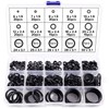 Lyeteung 260-PCS Nitrile Rubber O-Ring Assortment Kit - 15 Sizes,
