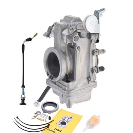 SVKCAR HSR45 45MM Carburetor & Choke Cable for Evo Twin Cam Electra Super Tour Wide Glide Road King Low Rider Sportster Softail Dyna TM45 Carb