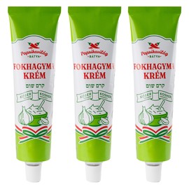 Hungarian Garlic Paste (3x160g/5.6oz) Certified Kosher, Economy Pack, Imported from Hungary