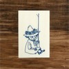 Beverly Moomin Stamp TSW-136 Snafkin Stamp
