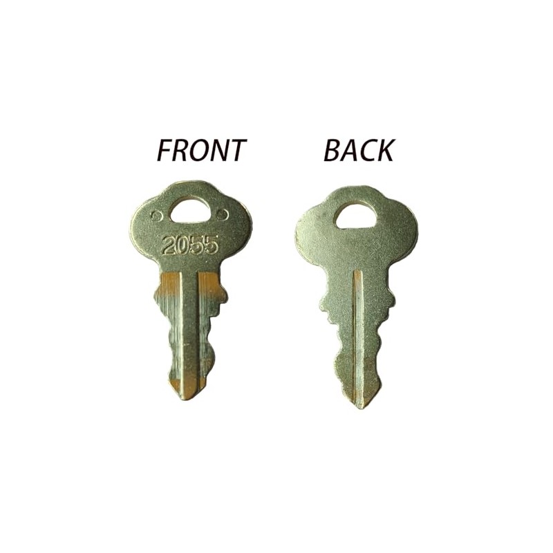 2055 Key for Bradley Paper Towel Toilet Tissue Soap Dispensers