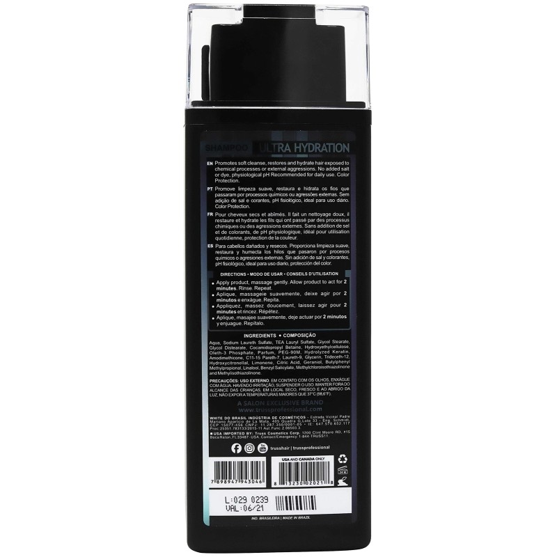 TRUSS Ultra Hydration Hair Conditioner - Moisturizing Conditioner for Dry