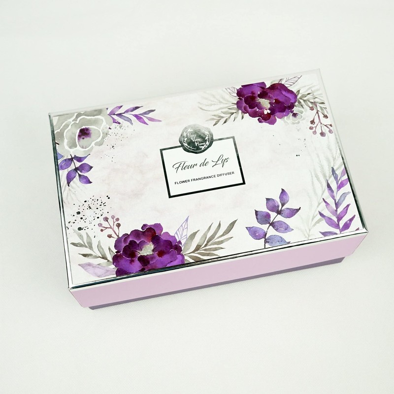 Pretty Valley Home Ceramic Flower Fragrance Diffuser 100ml Fleur De