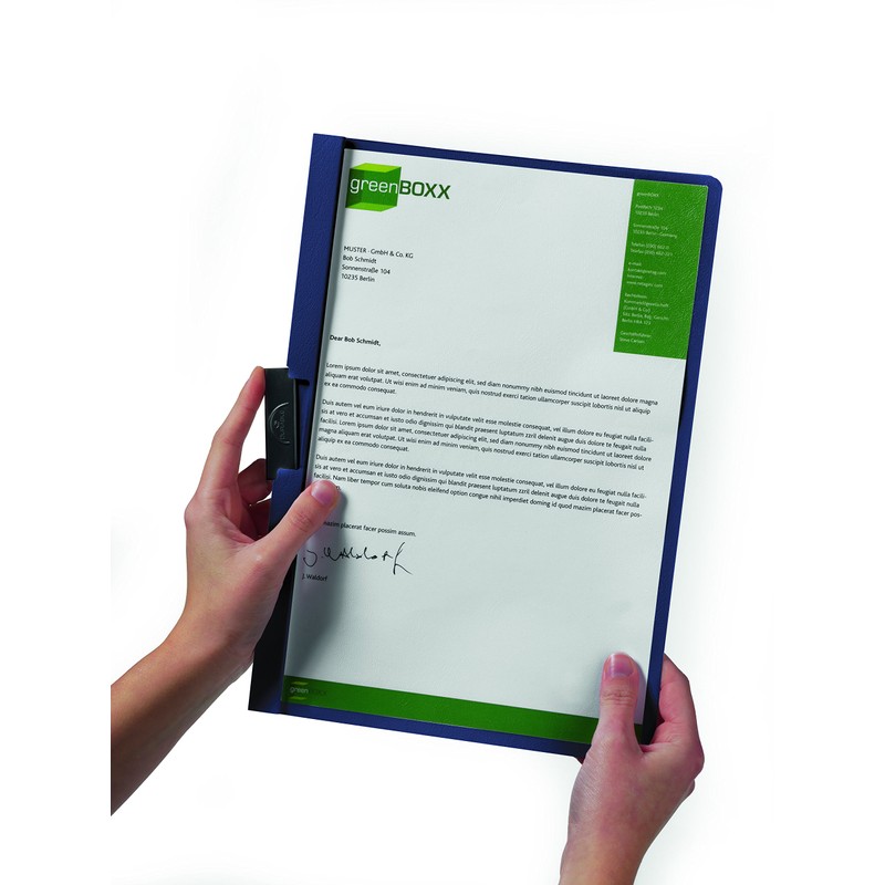 Durable Report Cover with DURACLIP, Letter-Size, Holds Up to 30