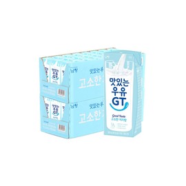 Delicious Milk GT Savory Low Fat 190ml / 맛있는우유GT 고소한 저지방 190ml X 48팩