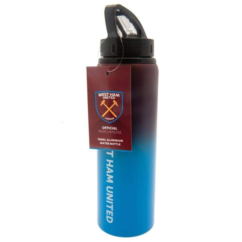 West Ham United Utd Fc Aluminium Sports Water Drinks Bottle