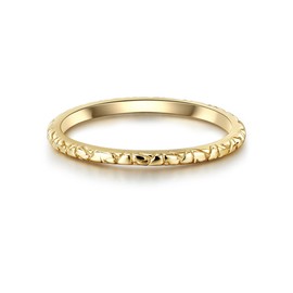 GLANZSTÜCKE MÜNCHEN Women's Band Ring 925 Sterling Silver, Silver