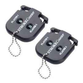 Golf Result Counter, 2 Pcs Portable Score Counter, Result Indicator, Golf Score Counter with Key Chain for Outdoor Sports Golf Game