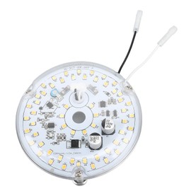 Luz LED para Ventilador de Techo, 3,93 Pulgadas, 18 W, Ventilador de Techo Regulable, Repuesto de Luz LED con 3 Temperaturas de Color, Kit de Luz de  