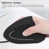 Vertical Mouse Colorful Ergonomic Rechargeable USB Receiver ABS Office Wired