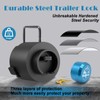 Kaowuzz Trailer Lock, Heavy Duty Trailer Ball Lock Fits 2