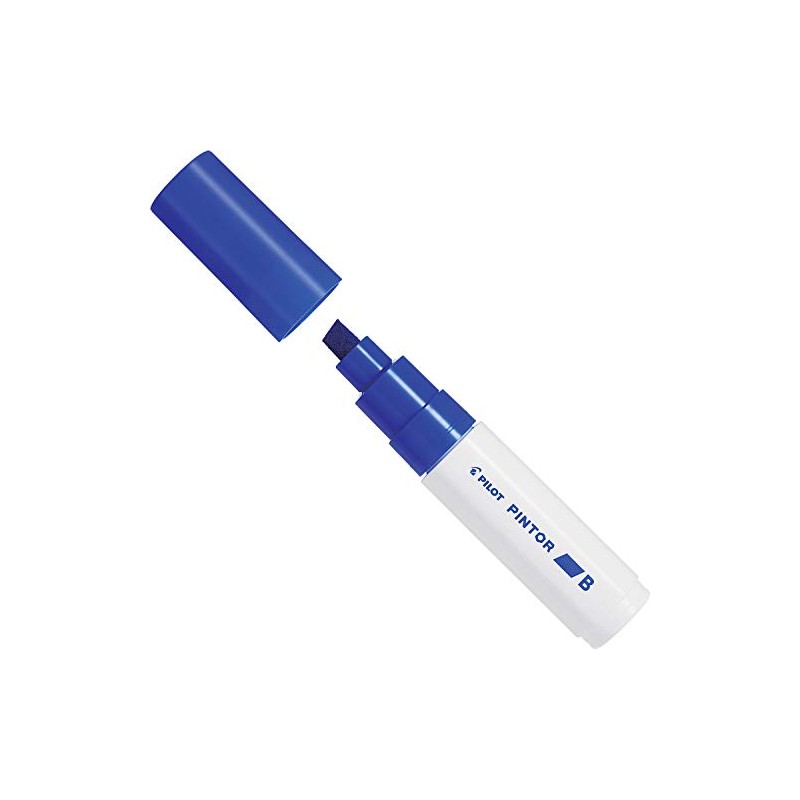 Pilot Pintor Marker Chisel Tip Broad Line Blue