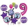 Ultimate Vampirina Happy Birthday Party Bouquet of Balloons (Pink Number