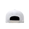 melin A-Game Hydro, White, Men’s Performance Snapback Hats, Water-Resistant Fitted